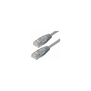 Kabel mrežni Transmedia CAT.5e UTP (RJ45), 1m, sivi, TI9-1-EGL