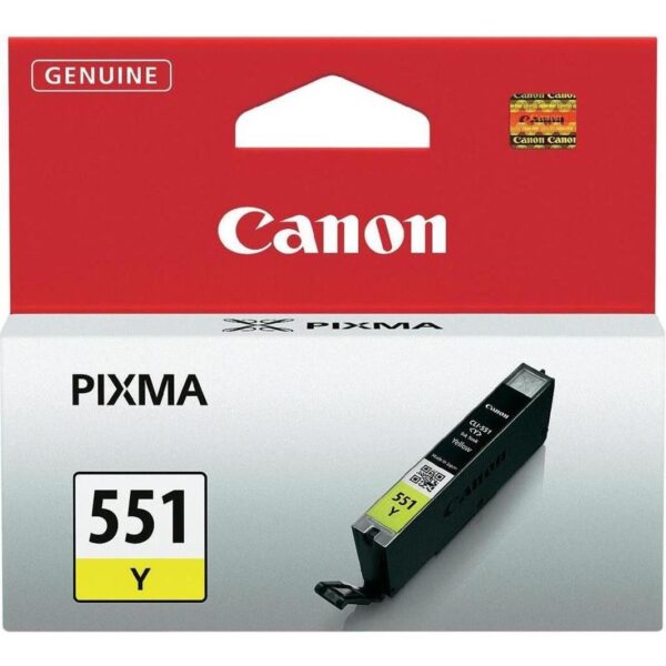 Tinta Canon CLI-551Y, žuta, 6511B001AA