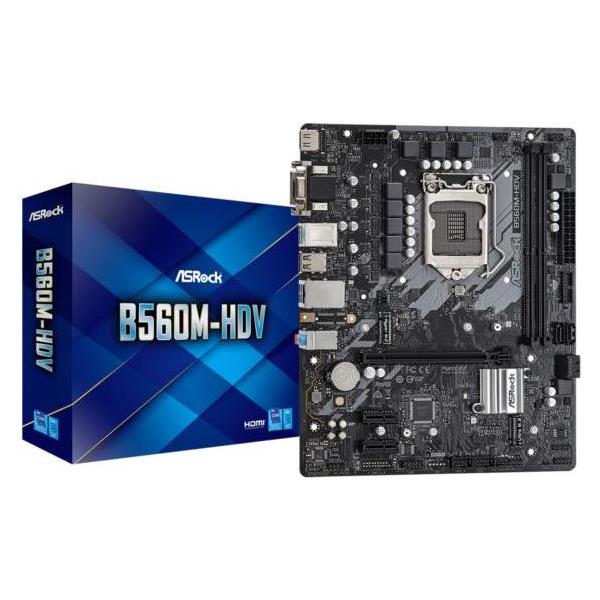 Asrock Intel LGA1200 B560M-HDV, B560M-HDV