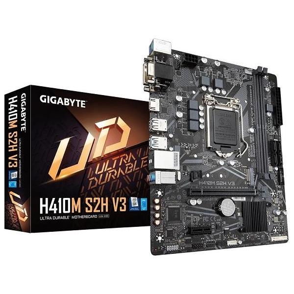 Gigabyte H410M S2H V3 - 1.0 - motherboard - micro ATX - LGA1200 Socket - H510, H410M S2H V3 G13