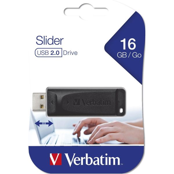 USB memorija 16 GB Verbatim Store'n'Go Slider USB 2.0, 98696