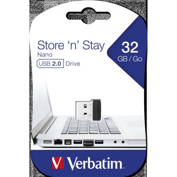 USB memorija Verbatim USB 2.0 Nano Store'n'Stay 32GB
