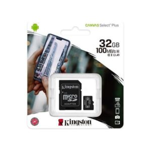 Memorijska kartica KINGSTON Canvas Select Plus Micro , SDHC 32GB, Class 10 UHS-I + adapter , SDCS2/32GB