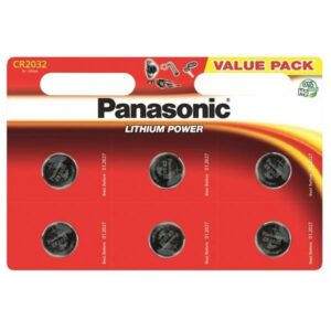 BATERIJA PANASONIC CR-2032EL/6BP Lithium Coin