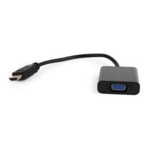Adapter Gembird HDMI to VGA cable, single port, black