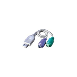 Adapter Roline USB - PS/2, Type A/M - 2×PS/2 (F) , 12.99.1075