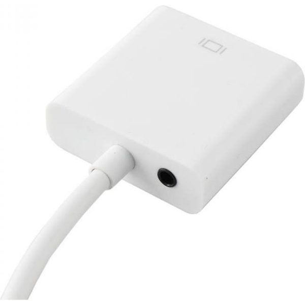 SBOX adapter HDMI M - VGA F, audio, 15 cm, AD.HDMI-VGA+A