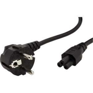 VALUE Power Cable, straight Compaq, 3 pole, black, 1.8m , 19.99.1028
