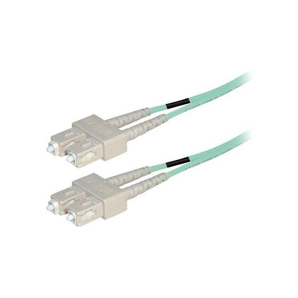 Transmedia Fibre optic MM OM4 Duplex Patch cable SC-SC 3m , OM42-3L