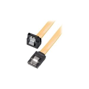 Kabel SATA Transmedia SATA3 6.0 Gbit/s, kutni, metalne kopče, 0,5 m , C180-0,5L