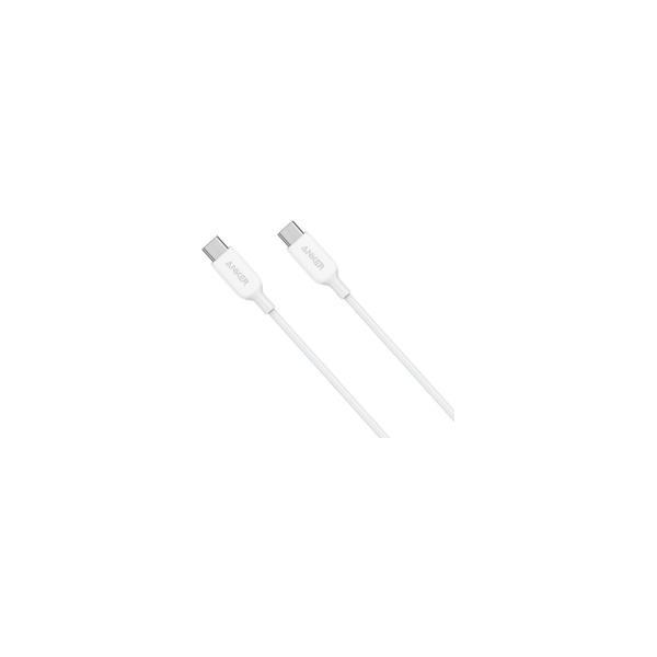 Anker PowerLine III kabel USB-C na USB-C, 0.9m, bijeli