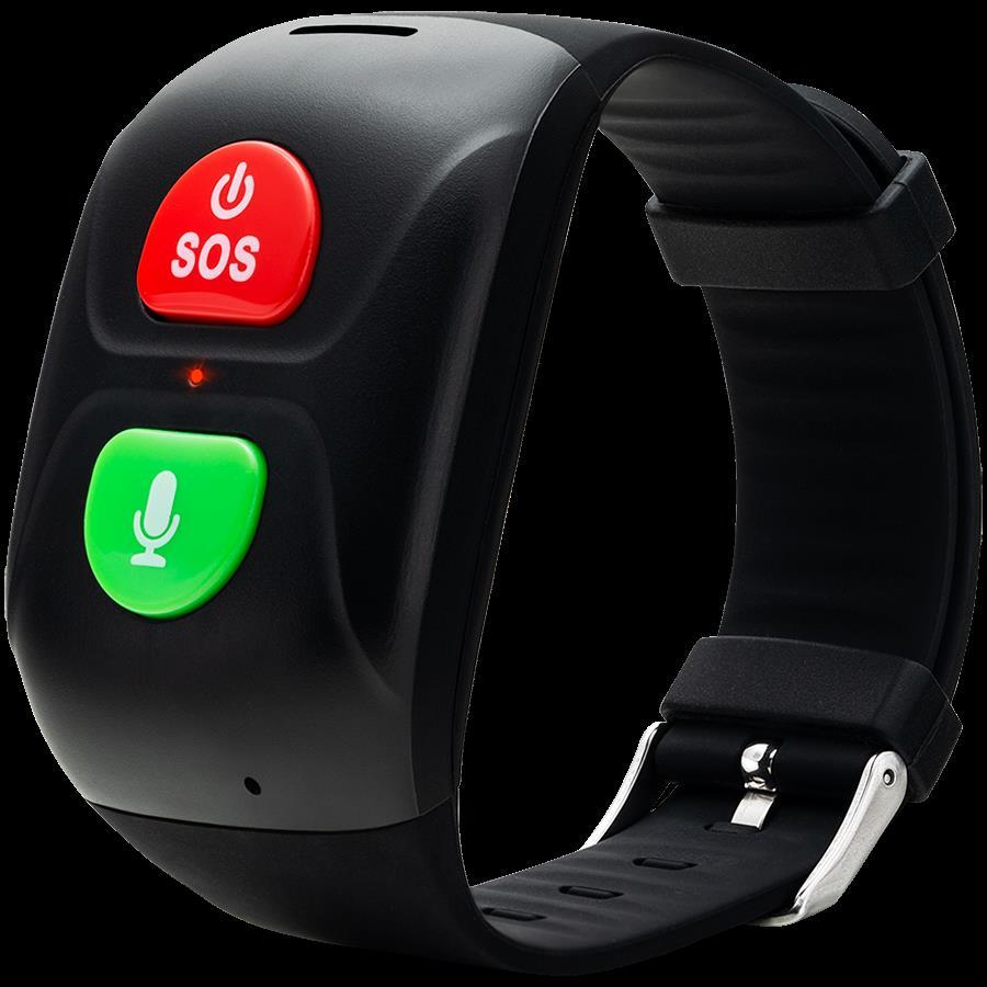CANYON ST-01 Senior Tracker, GPS function, SOS button, IP67 waterproof, single SIM, 16KB RAM 512KB ROM, 400mAh, compatibility with iOS and android, Black, host: 66*37*16mm, CNE-ST01BB - Slika 5