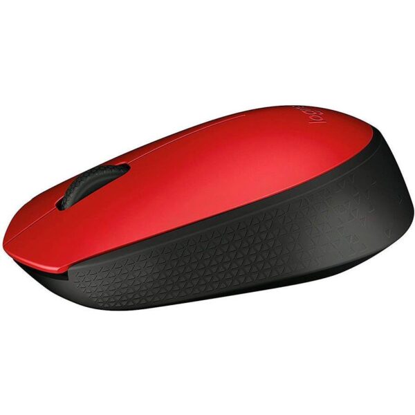 Miš Logitech Wireless M171, optički, bežični, crveni, 910-004641