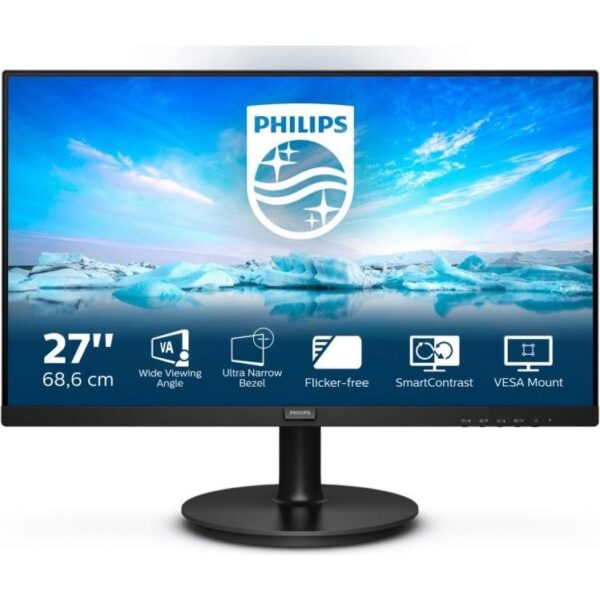 Monitor 27" PHILIPS 271V8LA, D-Sub/HDMI. VA, FHD, 271V8LA