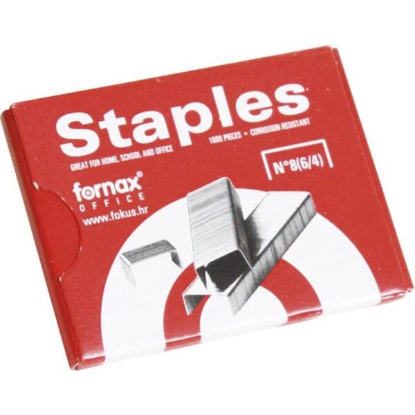 Spajalice strojne br. 8 (6/4) pk1000 Fornax, 000007575