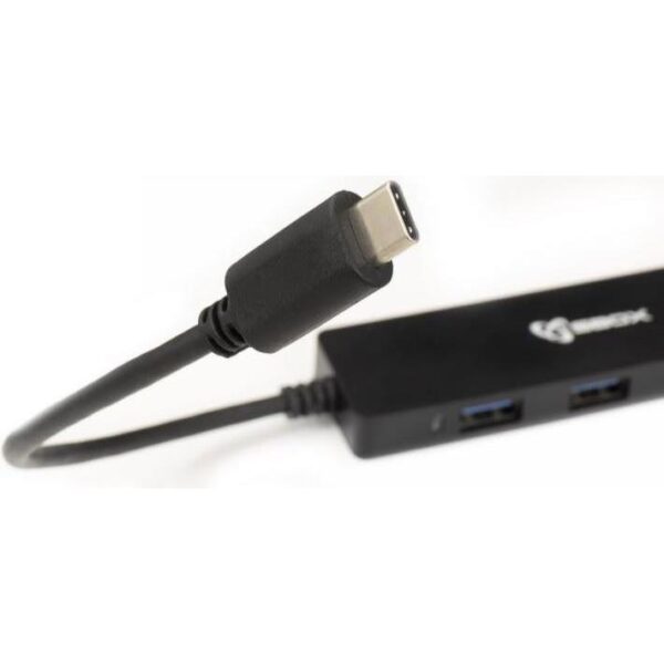 SBOX USB-C - USB-3.0 hub H-404C 4 utora