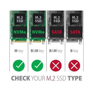AXAGON PCEM2-1U PCI-E 3.0 16x - M.2 SSD NVMe