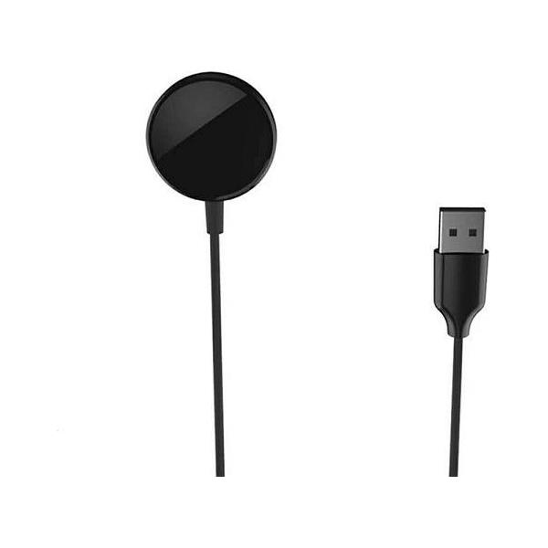PUNJAČ ZA SAMSUNG GALAXY WATCH ACTIVE BEŽIČNO PUNJENJE S MAGNETOM CRNI BULK, KUPU2SAM33