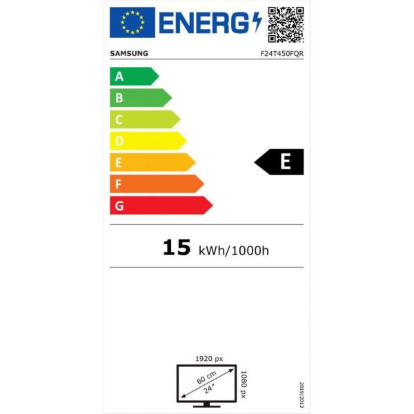 Monitor LED 24" Samsung T45F, IPS, FHD, 5ms, DP, HDMIx2, USB 2.0x2, HAS, Pivot, Swivel, 2y, LF24T450FQRX - Slika 2