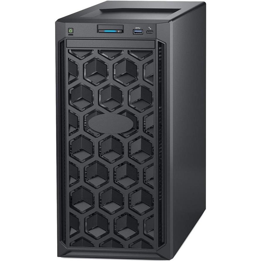 DELL EMC PowerEdge T140 w/4x3.5in, Intel Xeon E-2224 (3.4GHz, 8M cache, 4C/4T, turbo (71W)), 16GB 3200MT/s DDR4, 1TB 7.2K RPM SATA 6Gbps 512n 3.5in, iDrac9, DVD/RW, PERC H330 RAID, TPM 2.0, On-Board L