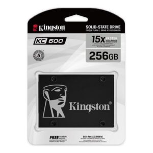 Kingston SSD KC600, R550/W500,256GB, 7mm, 2.5", SKC600/256G