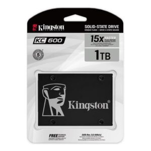 Kingston SSD KC600, R550/W520,1024GB, 7mm, 2.5", SKC600/1024G