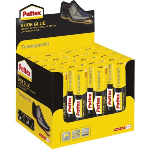 Ljepilo za cipele (kožu) 50g Pattex Henkel 1436034 prozirno, 000007634