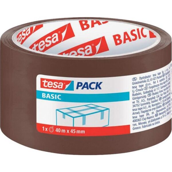 Traka ljepljiva 45mm/40m Hot Melt Basic Tesa smeđa, 000009309