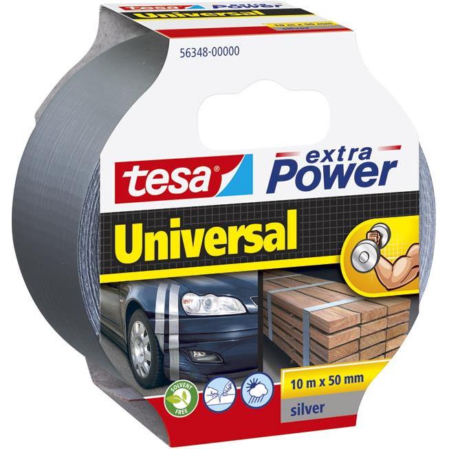 Traka ljepljiva 50mm/10m Power Tape Tesa 56348 crna blister, 000007378