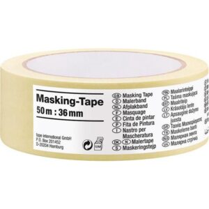 Traka ljepljiva krep 36mm/50m Universal budget Tesa 8257, 000009447