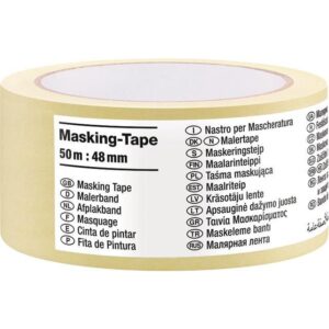 Traka ljepljiva krep 48mm/50m Universal budget Tesa 8258, 000009448