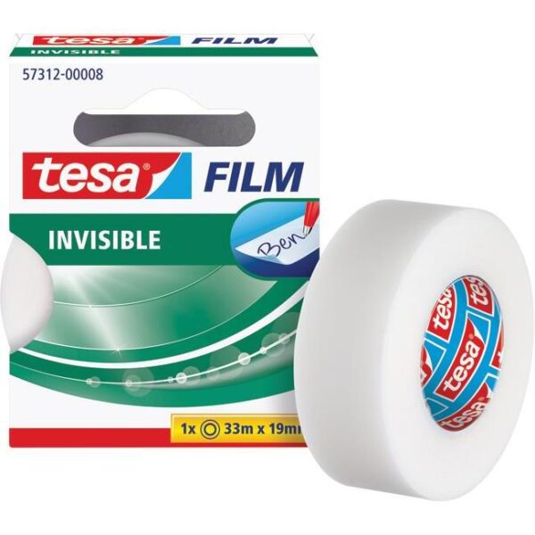 Traka ljepljiva nevidljiva 19mm/33m Tesafilm-eko Tesa 57312, 000007348