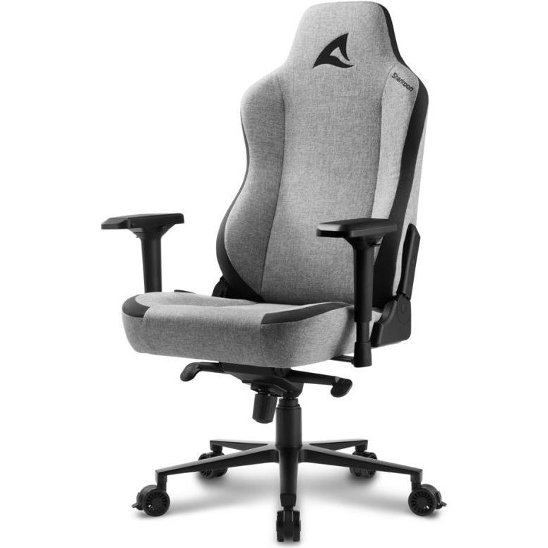 Sharkoon Skiller SGS40 igraća stolica, čvrsta tkanina, crno/siva, 4044951030712