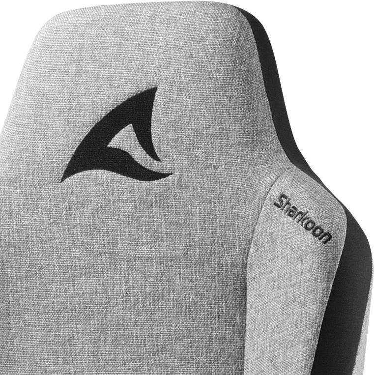 Sharkoon Skiller SGS40 igraća stolica, čvrsta tkanina, crno/siva, 4044951030712 - Slika 4
