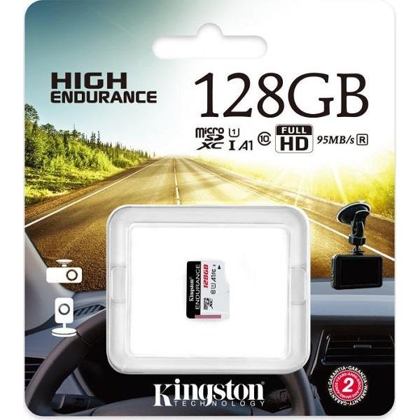 Kingston microSD High End., R95MB/s W45MB/s, 128GB, SDCE/128GB