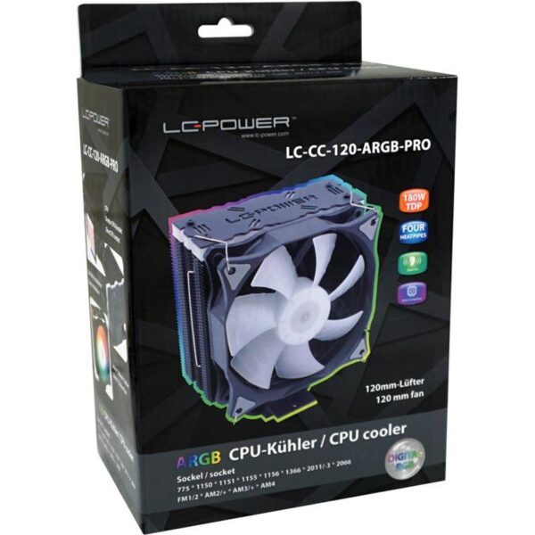 LC-Power Cosmo Cool LC-CC-120-ARGB, 5V, hladnjak, LC-CC-120-ARGB-PRO