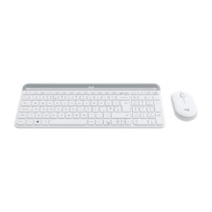 Logitech Combo MK470, bežična tipkovnica i miš white, 920-009205