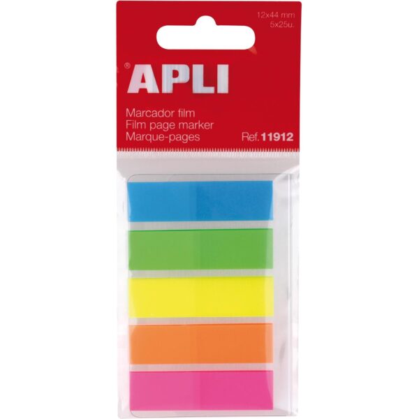 Blok Apli zastavice fluorescentne 12x45mm 25/5 25L, 11912 - Slika 2