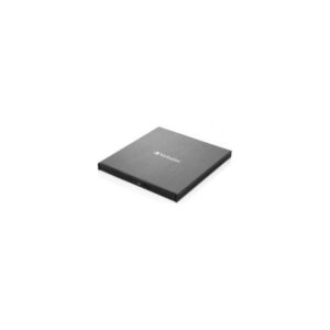 Vanjski snimač Verbatim CD/DVD Slimline, M-Disc kompatibilan, USB3.2/USB-C, crni, #43886