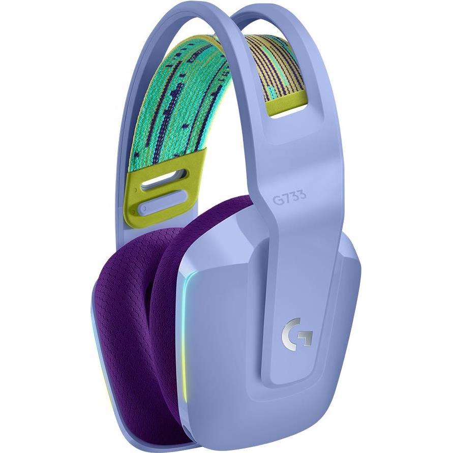 Logitech G733 gaming slušalice s mikrofonom, lilac, 981-000890 - Slika 2