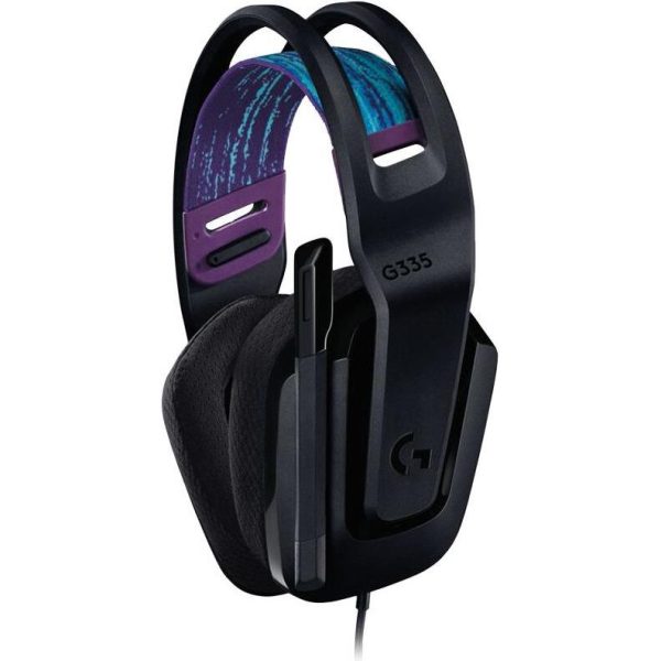 Logitech G335 gaming slušalice s mikrofonom, crna, 981-000978 - Slika 2
