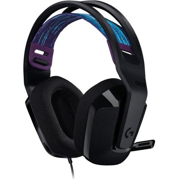 Logitech G335 gaming slušalice s mikrofonom, crna, 981-000978 - Slika 3