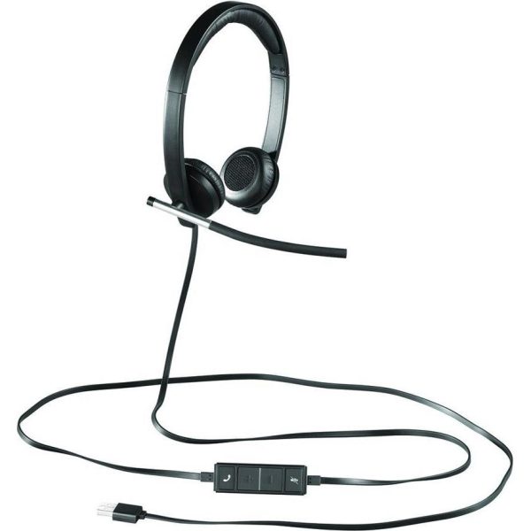 Logitech H650e Stereo slušalice s mikrofonom, USB, 981-000519 - Slika 2