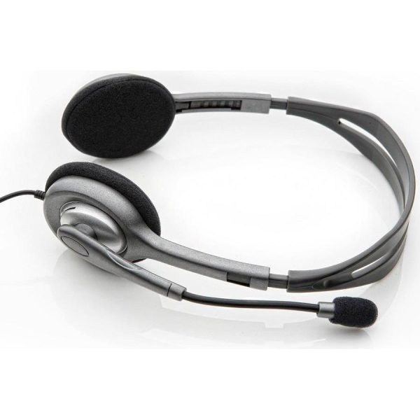 Logitech H110 slušalice s mikrofonom, stereo, siva, 981-000271 - Slika 2