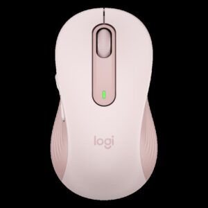 Logitech M650 L, bežični miš, roza, 910-006237
