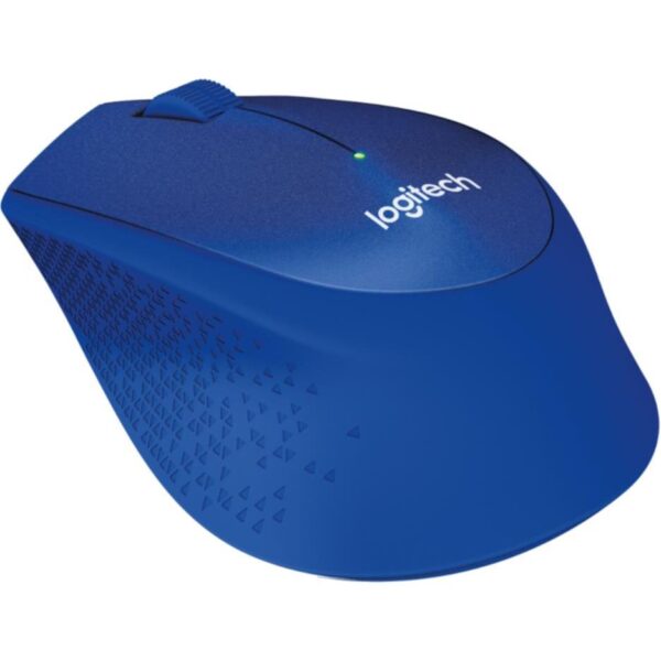 Logitech M330 Silent+ bežični optički miš, plava, 910-004910