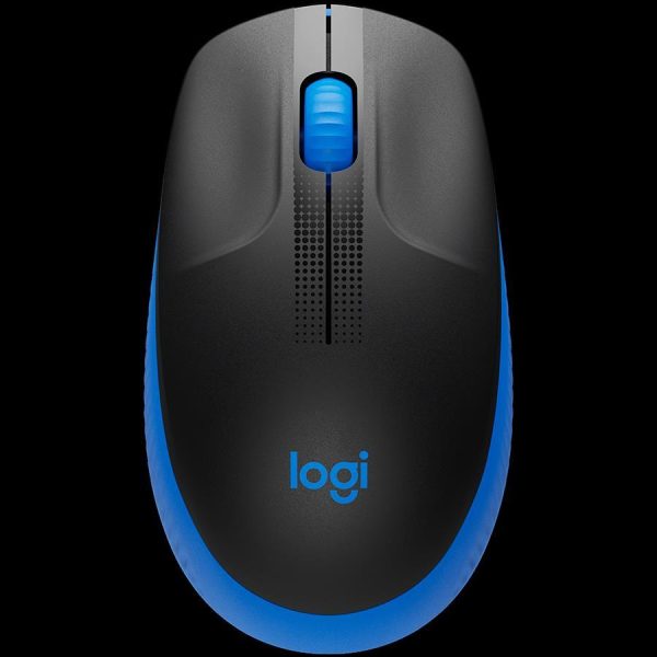 Logitech M190 bežični optički miš, plavi, 910-005907