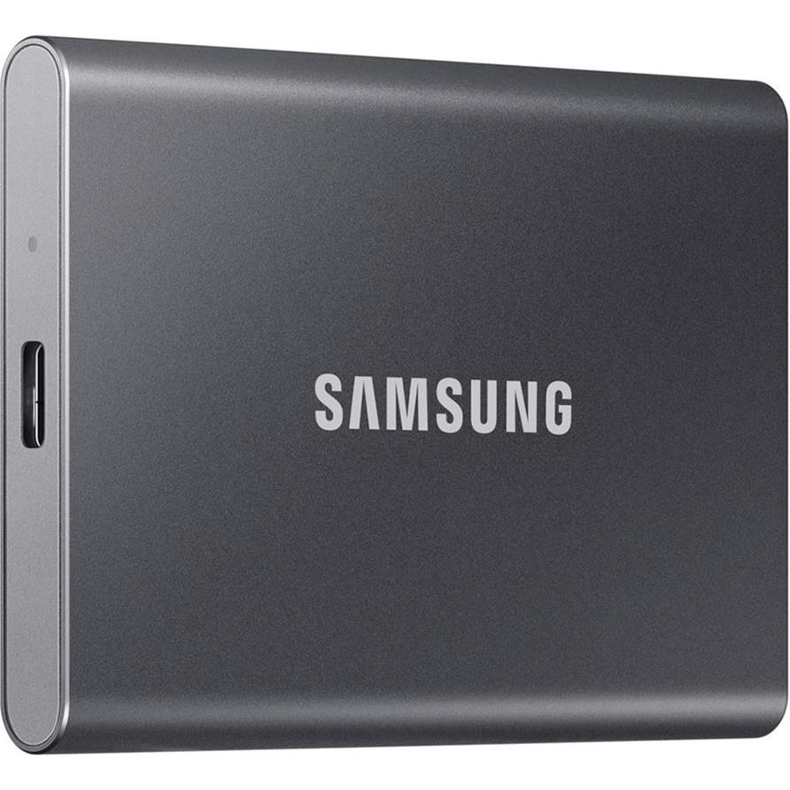 Vanjski SSD 500GB Samsung Portable T7 Titan Grey USB 3.2, MU-PC500T/WW