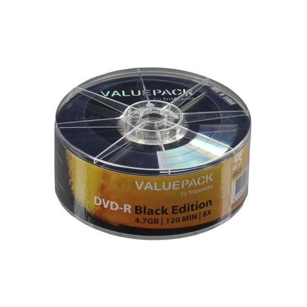TRAXDATA OPTIČKI MEDIJ DVD-R 8X SPINDLE 25 VALUEPACK, 907OADTRA004