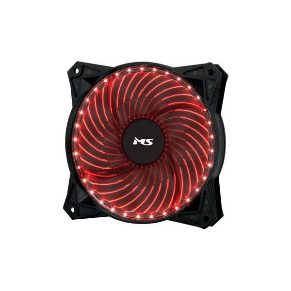 MS FREEZE L222 crveni LED ventilator, MSC30017